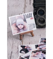 Yılbaşı Hediyesi Fotoğraflı Yatay Masa Takvimi