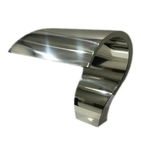 DEKOR HAVUZ 400X600 mm Slim Paslanmaz Şelale Aısı 316 Kalite