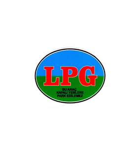 Lpg Sticker - Lpg Mevcut Sticker Dıştan Yapıştırma
