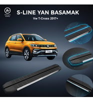 VW T-Cross S-Line Premium Krom Yan Basamak 2017 Sonrası