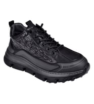 Guja Hakiki Deri Erkek Spor Ayakkabı Sneaker GJ-25K517 SİYAH