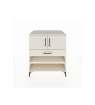 Kronos Şifonyer 3 Raflı Tek Çekmeceli 2 Kapaklı 88x59x96 Aytaşı-Aytaşı