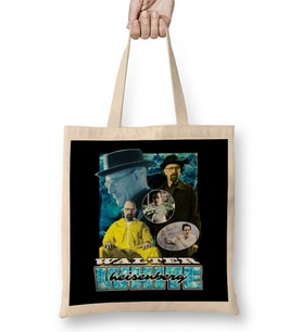 Breaking Bad Vintage Walter White Bez Çanta Uzun Saplı