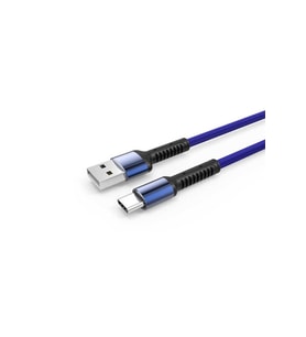 Zore LS63 Type-C Usb Kablo (Mavi)