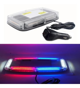 Drs Tuning Çakarlı Tepe Lambası Mıknatıslı Kırmızı-Beyaz-Mavi 24W 12-24V Laık530