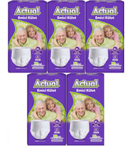 Actual Emici Külot Yetişkin Bezi XL - Extra Large - Ekstra Büyük (Islaklık Göstergeli) 150 Adet