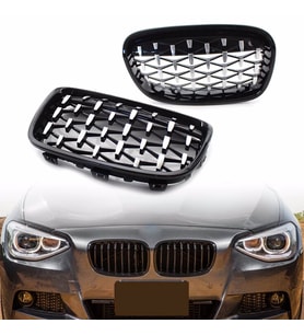 Bmw 1 Serisi F20 Ön Panjur Böbrek Diamond Model OEM 2011-2014