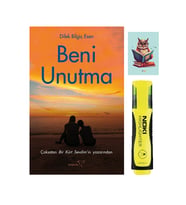 Beni Unutma-Dilek Bilgiç Esen-Müptela Yayınları-Sarı Fosforlu Kalem-Not Defteri Seti (Renksiz)