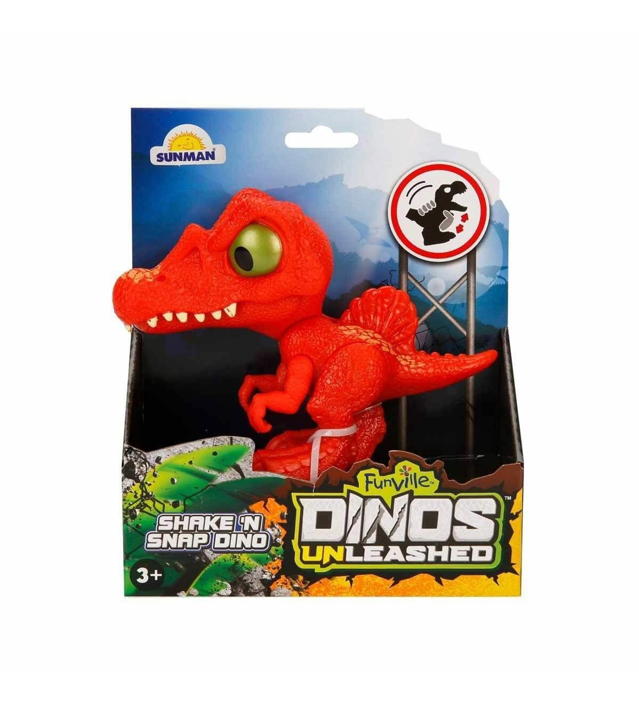 31127 Shake n Snap Dinozor -1 adet stokta olan gönderilir