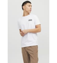 Jack & Jones JCOCORP Logo Erkek Logolu Bisiklet Yaka Kısa Kollu Tişört Günlük Rahat