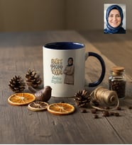 Kişiye Özel Karikatürlü Best Mom Ever Anneye Hediye Kupa Bardak Anneler Günü Hediyesi