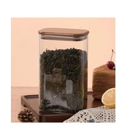 Mien Akasya Kapaklı Cam Kavanoz 1500 ml