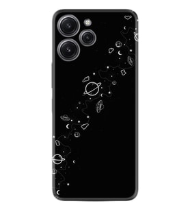 Xiaomi Redmi 12 128 GB 4 GB Ram Kılıf Silikon Desen Özel Seri Planet 1620