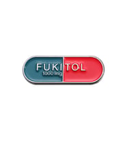 PROF FUKITOL Yazılı Medikal Broş P0624 (Çok Renkli)