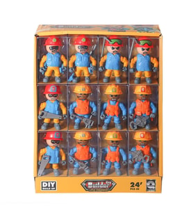 8910-D61 Şehrin İnşaat Gücü Adamlar -Birliktoys