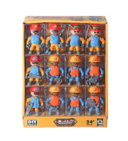 8910-D61 Şehrin İnşaat Gücü Adamlar -Birliktoys