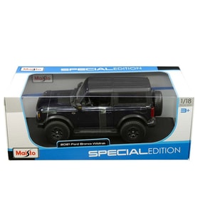 Maisto 1/18 2021 Model Ford Bronco Wildtrak Siyah