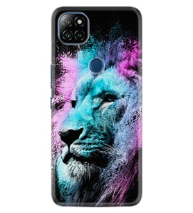 Casper E30 F20 X20 Kılıf Desemli Silikon Pink Blue Leon 1603