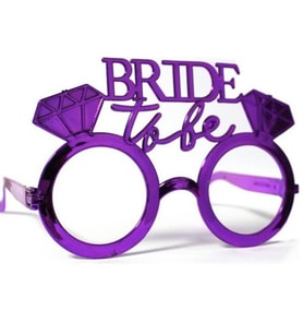 Bride To Be  Parti Gözlüğü Mor Renk
