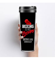 Boxing Is My Therapy Termos