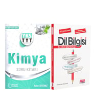 Palme TYT Kimya ve AKM Dil Bilgisi Soru Bankası Seti 2 Kitap