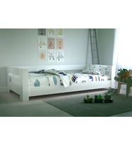 Tuliplife Montessori Karyola Beyaz 90x190 Yatak Uyumlu 