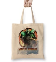 Quan Chi Mortal Kombat Game Bez Çanta Uzun Saplı