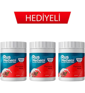 Rus Merhemi 3 Kutu Orjinal Bandrollü