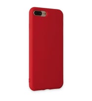İphone 7 Plus Kılıf Nano İçi Kadife - Kırmızı