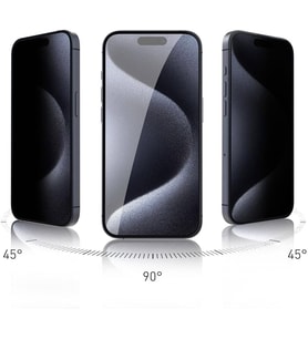Samsung Galaxy S25 Plus ile Uyumlu Hayalet Ekran Koruyucu Tam Kaplayan Koruma Cam Rika Privacy Siyah