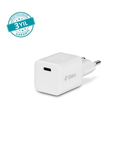ttec SmartCharger GAN 20W PD Seyahat Hızlı Şarj Aleti