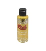 Rich Multi Surface Metalik Her Yüzey İçin Akrilik Boya 120 cc. 6504 ALTIN 