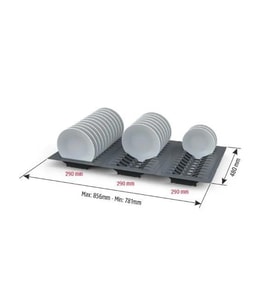 Çekmece İçi Plastik Tabaklık 90 Cm. Modül