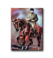 Atlı Atatürk Kanvas Tablo ATAD115