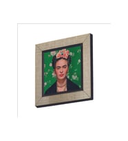 Frida Kahlo Baskılı MDF Magnet 7X7