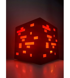 Minecraft tealight Masa Işığı