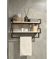 Banyo Rafı Havlu Askılı