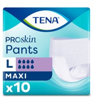 Tena Proskin Pants Maxi 8 damla Emici Külot Büyük Boy Large 10'lu paket
