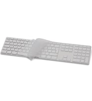 Magic Keyboard Klavye Koruyucu İngilizce Türkçe Baskı USB Kablolu A1243 Uyumlu (Renksiz)