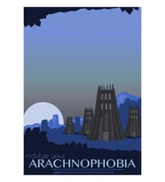Araknofobinizi Şımartın Tablo Ahşap Poster Dekoratif