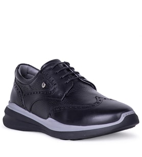 Pierre Cardin 336052 Erkek Hakiki Deri Ayakkabı (Siyah)