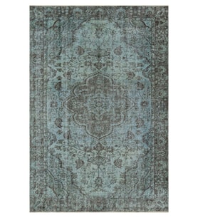 Benzersiz Eskitme El Yapımı Halı 150x224 cm 9977