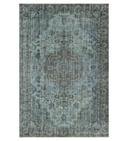 Benzersiz Eskitme El Yapımı Halı 150x224 cm 9977