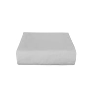 Çift Kişilik Düz Penye  %100 Pamuklu Lastikli Çarşaf 180X200 (Açık Gri)