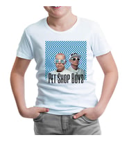 Pet Shop Boys - Super Beyaz Çocuk Tshirt