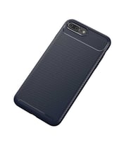 Apple iPhone 8 Plus Kılıf Esnek Soft Karbon Tasarım Legion Serisi (Lacivert)