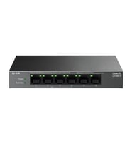 Tp-Link LS106LP 6 Port 10/100 Mbps 4 Port Poe+ 10/100 Mbps Switch Metal Kasa (Siyah)