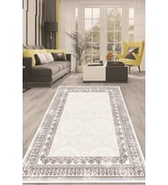 Dijital Kaymaz Taban Yıkanabilir Modern Renkli Salon Halısı Mutfak Halısı Yolluk ND-HT-1119 (Gri)