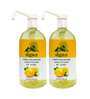 Ilgaz 750 Ml 2'Li Pompalı Limon Kolonyası Eko Boy Hijyenik 80 Derece
