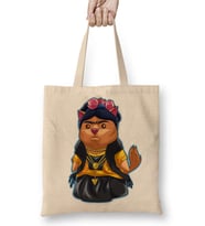 Frida Kahlo Frida Catlo Bez Çanta Uzun Saplı